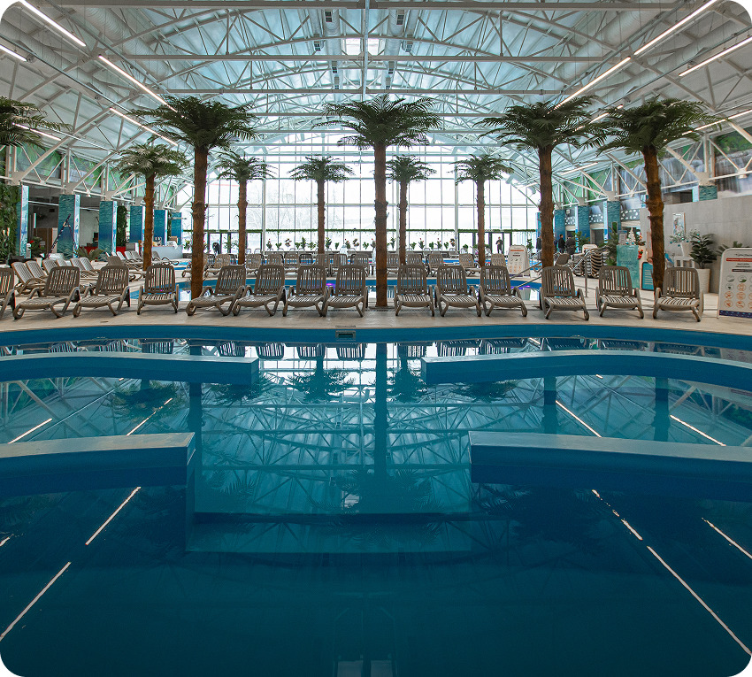 Уличные бассейны с подогревом круглый год